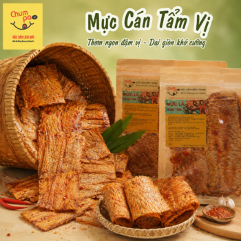 Mực Cán Tẩm Vị 250gram